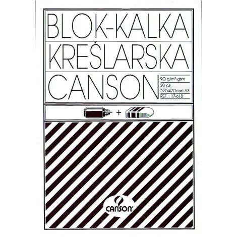 Kalka techniczna Canson A3/20/90g